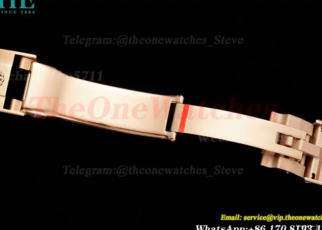 116595 Daytona Dia Rainbow RG IPKF SA4130 RG 40mm Black 0510